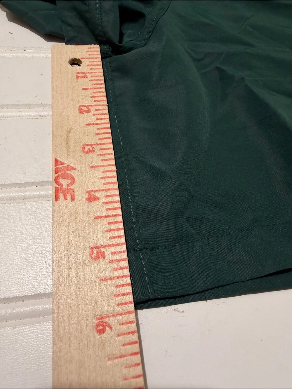 NWT Bather Solid Pine Green Classic Swim Trunks Size Large (L/G)